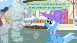 Size: 1280x720 | Tagged: safe, artist:evil-dec0y, trixie, oc, pony, comic:trixie vs., comic:trixie vs. hearth's warming, g4