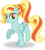 Size: 5902x6567 | Tagged: safe, artist:kojibiose, oc, oc only, oc:summer sunrise, pegasus, pony, g4, absurd resolution, female, freckles, looking at you, mare, raised hoof, simple background, smiling, solo, transparent background