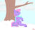 Size: 1024x873 | Tagged: safe, artist:diantrex, oc, oc only, oc:big purple, earth pony, pony, clothes, food, happy, leaf, scarf, snow, solo, tea, tree, tree branch, winter