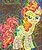 Size: 470x555 | Tagged: safe, artist:slb94, edit, pinkie pie, earth pony, pony, g4, dreamscope edit, female, food, mare, solo, sprinkles