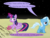 Size: 1200x900 | Tagged: safe, artist:evil-dec0y, trixie, twilight sparkle, alicorn, pony, comic:trixie vs., comic:trixie vs. the moon, g4, twilight sparkle (alicorn)