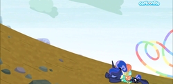 Size: 2220x1080 | Tagged: safe, screencap, princess luna, pony, between dark and dawn, g4, exhausted