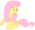 Size: 6666x5779 | Tagged: safe, artist:estories, fluttershy, pony, g4, absurd resolution, cute, eyes closed, female, laughing, shyabetes, simple background, sitting, solo, transparent background, vector