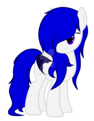 Size: 1024x1318 | Tagged: safe, artist:seaswirlsyt, oc, oc only, oc:sea swirls, pegasus, pony, deviantart watermark, female, mare, obtrusive watermark, simple background, solo, transparent background, two toned wings, watermark, wings