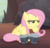 Size: 782x758 | Tagged: safe, screencap, fluttershy, pegasus, pony, g4, my little pony: friendship is magic, season 9, sweet and smoky, bongos, cropped, female, mare, musical instrument, narrowed eyes, smiling, smirk, smug, smugshy, solo