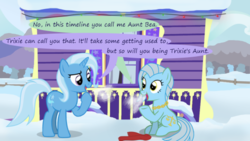 Size: 500x281 | Tagged: safe, artist:evil-dec0y, trixie, oc, pony, comic:trixie vs., comic:trixie vs. hearth's warming, g4