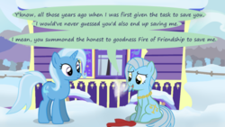 Size: 500x281 | Tagged: safe, artist:evil-dec0y, trixie, oc, pony, comic:trixie vs., comic:trixie vs. hearth's warming, g4