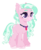 Size: 325x400 | Tagged: safe, artist:m-00nlight, oc, oc only, hybrid, pony, female, simple background, solo, transparent background