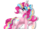 Size: 1700x1000 | Tagged: safe, artist:darkjillmlp123, pinkie pie, earth pony, pony, g4, female, rainbow power, simple background, solo, transparent background