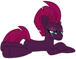 Size: 10986x8517 | Tagged: safe, alternate version, artist:ejlightning007arts, edit, tempest shadow, pony, unicorn, g4, my little pony: the movie, absurd resolution, anatomically incorrect, broken horn, butt, eye scar, female, horn, incorrect leg anatomy, looking at you, mare, plot, scar, simple background, solo, transparent background
