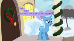 Size: 1280x720 | Tagged: safe, artist:evil-dec0y, trixie, pony, unicorn, comic:trixie vs., comic:trixie vs. hearth's warming, g4, crying, female, mare, open mouth, tears of joy