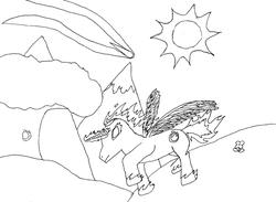 Size: 1740x1275 | Tagged: safe, artist:blitzkrieg296, oc, oc:shadow blaze, alicorn, pony, alicorn oc