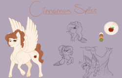 Size: 1920x1235 | Tagged: safe, artist:ganashiashaka, oc, oc only, oc:cinnamon spice, pegasus, pony, male, offspring's offspring, solo, stallion, tree