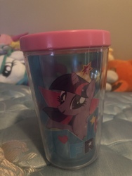 Size: 4032x3024 | Tagged: safe, artist:undeadponysoldier, photographer:undeadponysoldier, princess celestia, twilight sparkle, alicorn, pony, unicorn, g4, bed, big crown thingy, cup, female, irl, jewelry, mare, merchandise, photo, plushie, regalia, twilight sparkle (alicorn)