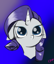 Size: 1229x1458 | Tagged: safe, artist:luxsimx, rarity, pony, unicorn, g4, female, floppy ears, solo