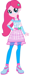 Size: 1635x3072 | Tagged: safe, artist:gouhlsrule, artist:mint-light, pinkie pie, fairy, human, equestria girls, g4, alternate hairstyle, barely eqg related, base used, boots, clothes, cosmix, crossover, female, fingerless gloves, gloves, hairpin, high heel boots, high heels, jewelry, leggings, necklace, rainbow s.r.l, shoes, solo, winx, winx club, winxified