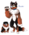 Size: 1124x1344 | Tagged: safe, artist:unoriginai, oc, oc only, oc:booster, diamond dog, anthro, digitigrade anthro, age progression, backstory in description, blind in one eye, collar, cute, diamond dog oc, diamond puppy, female, female diamond dog, nuclear sclerosis, paw pads, paws, simple background, solo, text, transparent background, underpaw