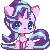 Size: 50x50 | Tagged: safe, artist:togeticisa, starlight glimmer, pony, unicorn, g4, animated, blinking, female, icon, mare, pixel art, solo