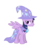 Size: 247x300 | Tagged: safe, twilight sparkle, alicorn, pony, g4, cape, clothes, duckface, female, hat, simple background, solo, transparent background, trixie's cape, trixie's hat, twilight sparkle (alicorn), vector