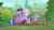 Size: 1920x1080 | Tagged: safe, screencap, dusty pages, spike, twilight sparkle, alicorn, dragon, earth pony, pony, g4, the point of no return, bandana, female, helmet, log, male, mare, sitting, trio, twilight sparkle (alicorn), winged spike, wings