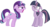 Size: 1024x543 | Tagged: safe, artist:nascarcatcar, starlight glimmer, twilight sparkle, alicorn, pony, unicorn, g4, my little pony: friendship is magic, the cutie map, angry, equal cutie mark, female, floppy ears, mare, one eye closed, open mouth, quiet, ragelight glimmer, s5 starlight, shut up twilight, simple background, transparent background, twilight sparkle (alicorn), vector, wide eyes, yelling