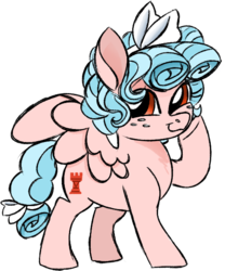 Size: 504x605 | Tagged: safe, artist:cloudsmeringue, cozy glow, pegasus, pony, g4, cozybetes, cute, female, filly, simple background, solo, transparent background