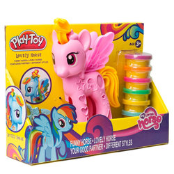 Size: 900x900 | Tagged: safe, rainbow dash, pony, g4, bootleg, female, irl, my little horse, my little pony logo, photo, plasticine, play doh, play toy, toy, trypophobia