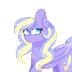 Size: 1024x1024 | Tagged: safe, artist:redheartponiesfan, oc, oc only, oc:shooting star, pegasus, pony, female, mare, simple background, solo, transparent background