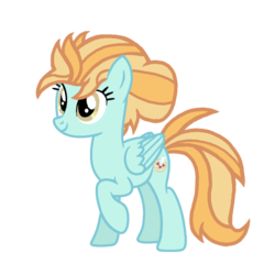 Size: 1536x1536 | Tagged: safe, artist:motownwarrior01, oc, oc:instant care, pegasus, pony, commissioner:bigonionbean, cute, fusion, fusion:lightning dust, fusion:nurse redheart, hair bun, toy