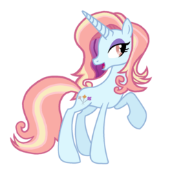 Size: 1536x1536 | Tagged: safe, artist:motownwarrior01, oc, oc:peaufiner attire, pony, unicorn, g4, commissioner:bigonionbean, fusion, simple background, toy, transparent background