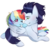 Size: 768x768 | Tagged: safe, artist:soarintothesky, rainbow dash, soarin', pony, g4, female, male, ship:soarindash, shipping, simple background, straight, transparent background