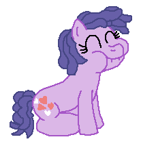 Size: 207x213 | Tagged: safe, artist:drypony198, oc, oc only, oc:love lock, earth pony, pony, bite mark, cowboys and equestrians, eating, mad (tv series), mad magazine, sitting