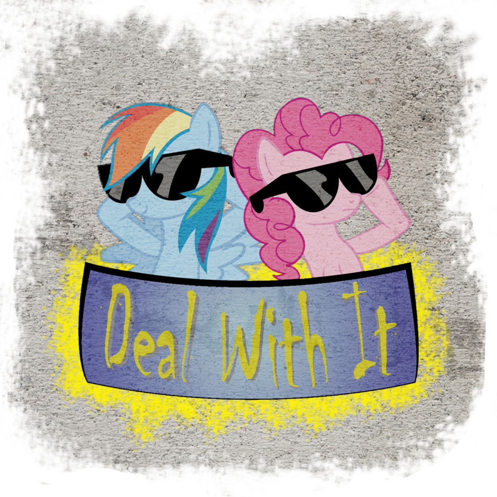  2053646 Safe Artist h3r0d4n Pinkie Pie Rainbow Dash Earth Pony 