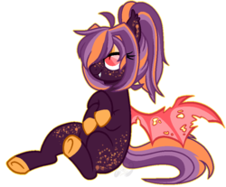 Size: 866x718 | Tagged: safe, artist:lemonkaiju, oc, oc only, bat pony, pony, base used, female, mare, simple background, solo, transparent background