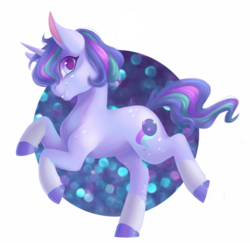 Size: 1289x1252 | Tagged: safe, artist:shady-bush, oc, oc only, oc:comet tail, pony, unicorn, female, mare, simple background, solo, white background