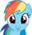 Size: 5424x6000 | Tagged: safe, artist:skie-vinyl, rainbow dash, pegasus, pony, g4, my little pony: friendship is magic, the super speedy cider squeezy 6000, .svg available, bust, cute, dashabetes, female, hnnng, looking at you, mare, open mouth, simple background, smiling, solo, transparent background, vector