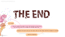Size: 3840x2162 | Tagged: safe, artist:icychamber, applejack, pinkie pie, earth pony, pony, comic:the end, g4, comic, duo, high res, simple background, speech bubble, text, white background