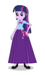 Size: 550x928 | Tagged: safe, artist:cartoonmasterv3, twilight sparkle, alicorn, equestria girls, g4, alternate universe, clothes, female, long skirt, skirt, solo