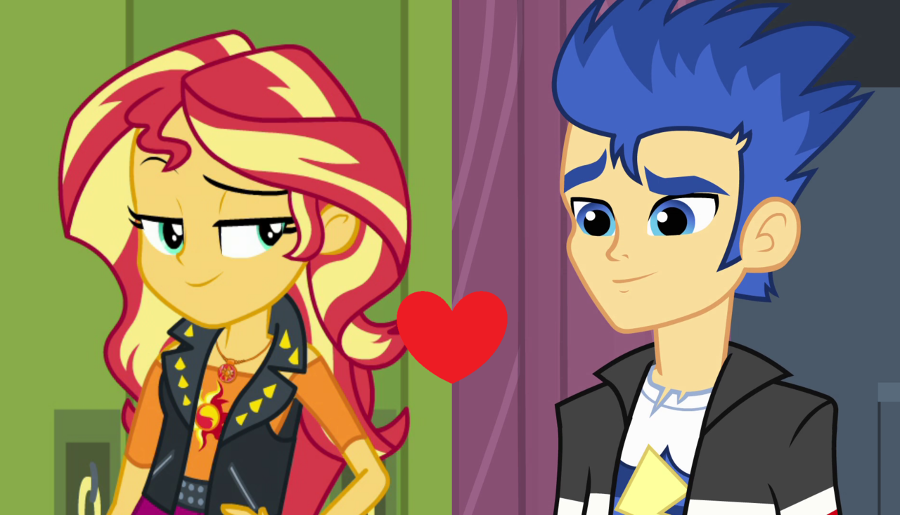 Сансет шиммер и флеш сентри. Сансет Шиммер и флеш. Sunset Shimmer and Flash Sentry. Sunset Shimmer x Flash Sentry.