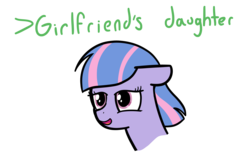 Size: 3230x2093 | Tagged: safe, artist:czu, wind sprint, pegasus, pony, common ground, g4, bust, cute, female, filly, foal, greentext, high res, portrait, smug, solo, sprintabetes, text, transparent background
