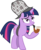 Size: 5602x6911 | Tagged: safe, artist:flizzick, twilight sparkle, pony, unicorn, g4, mmmystery on the friendship express, season 2, absurd resolution, bubble pipe, deerstalker, detective, female, hat, hoof hold, lidded eyes, mare, pipe, quite, sherlock holmes, sherlock sparkle, simple background, smiling, solo, transparent background, unicorn twilight, vector