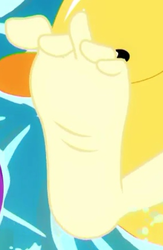 Size: 304x467 | Tagged: safe, screencap, fluttershy, human, equestria girls, equestria girls series, g4, i'm on a yacht, spoiler:eqg series (season 2), cropped, feet, female, fetish fuel, flutterfeet, foot focus, soles, solo, toes, wiggling toes