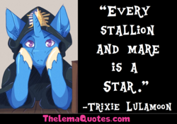 Size: 1234x869 | Tagged: safe, trixie, pony, g4, aleister crowley, meme, ponified, rule 63, thelema