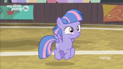 Size: 854x480 | Tagged: safe, screencap, wind sprint, pegasus, pony, common ground, animated, cute, female, filly, flip, flying, freckles, solo, sprintabetes