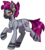 Size: 1707x1886 | Tagged: safe, artist:lrusu, oc, oc only, oc:zjin-wolfwalker, pony, zebra, commission, female, quadrupedal, raised hoof, simple background, smiling, solo, transparent background, zebra oc