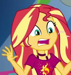 Size: 619x651 | Tagged: safe, screencap, sunset shimmer, equestria girls, g4, i'm on a yacht, my little pony equestria girls: better together, female, solo