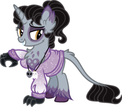Size: 849x748 | Tagged: safe, artist:hazardous-andy, artist:katsubases, oc, oc only, hippogriff, base used, clothes, female, jacket, simple background, solo, transparent background