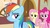 Size: 1280x720 | Tagged: safe, screencap, fluttershy, pinkie pie, rainbow dash, pony, common ground, g4, discovery family logo