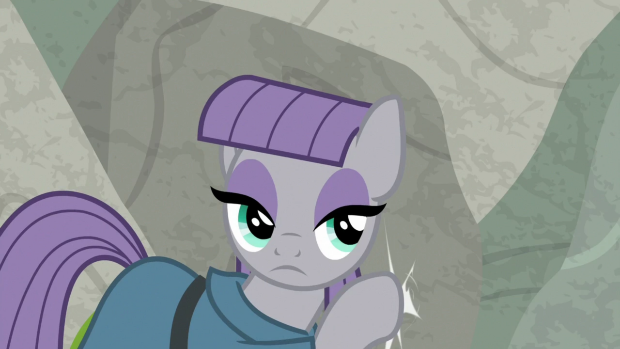 Safe Screencap Maud Pie Earth Pony Pony Sparkle S Seven Female Listening Mare