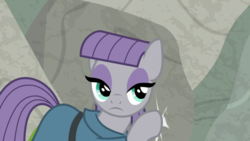 Size: 1920x1080 | Tagged: safe, screencap, maud pie, earth pony, pony, g4, sparkle's seven, female, listening, mare, solo, tapping